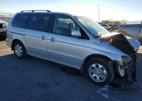 2002 Honda Odyssey Exl z USA, uszkodzony, nr VIN 2HKRL18032H566376